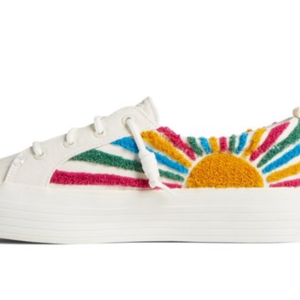 Sold out online SPERRY platform flatform sun shoes women size 10